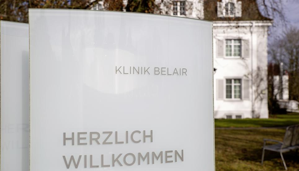 Privatklinik Belair im Winter, fotografiert am Mittwoch 29. Januar 2020, in Schaffhausen. (Roberta Fele / Schaffhauser Nachrichten)