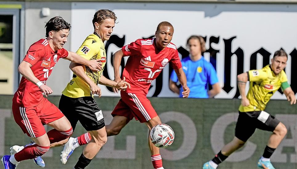 11.04.2026, Schaffhausen, Fussball Promotions League - FC Schaffhausen - FC Bulle; 

(Roger Albrecht/sport-presse)