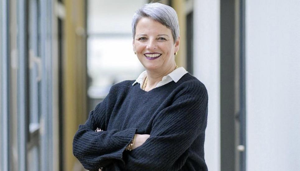 Portrait von Corinne Ullmann, Stadtpraesidentin von Stein am Rhein, am Dienstag, 23. Januar, 2024 (Melanie Duchene / Schaffhauser Nachrichten)