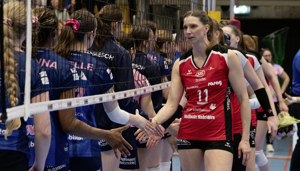 Volleyball, NLA 2025/2026, Playoff-Halbfinals - VC Kanti  ï¿¢ï¾ï¾  Sm'Aesch-Pfeffingen, Schaffhausen, 22.03.2026 ï¿ï¾© Reinhar