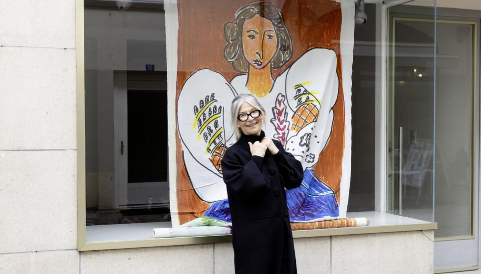 Dorothee Vogel, Modedesignerin, Dienstag, 31.03.2026, Schaffhausen (Roger Hofstetter/Schaffhauser Nachrichten)