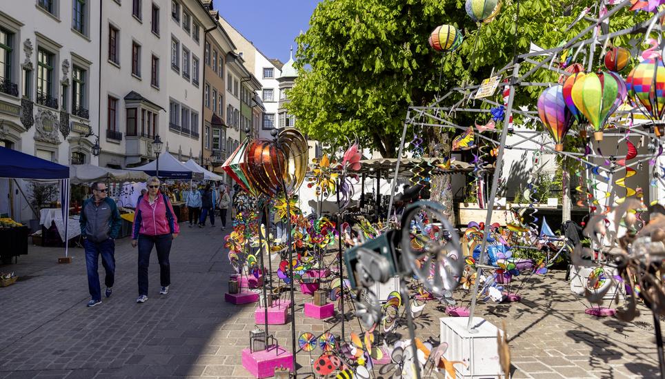 Frï¿ï¾¼hlingsmarkt, Mittwoch, 22.04.2026, Schaffhausen (Roger Hofstetter/Schaffhauser Nachricht