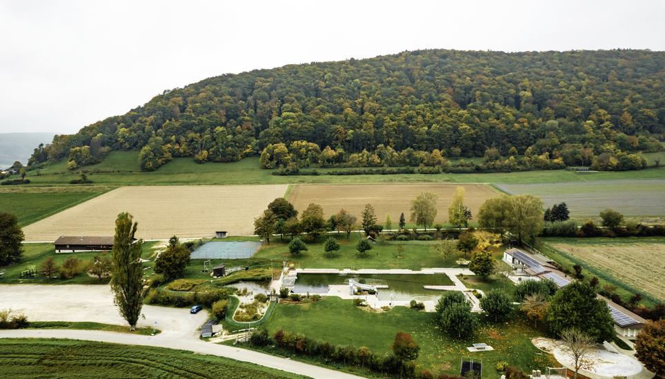 Lieblosental mit der Drohne, fotografiert am Donnerstag 13. Oktober 2022, in Beringen. (Roberta Fele / Schaffhauser Nachrichten)