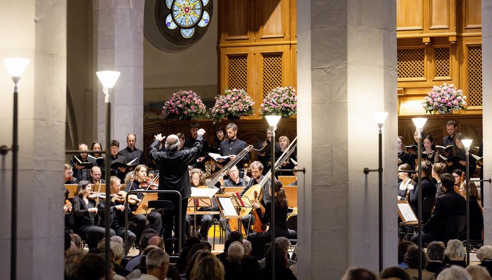 31. Internationales Bachfest Schaffhausen, "Mattï¿ï¾¤uspassion": La Cetra Barockorchester und Vokalensemble Basel, Freitag, 15.05.2026, Schaffhausen (Roger Hofstetter/Schaffhauser Nachricht