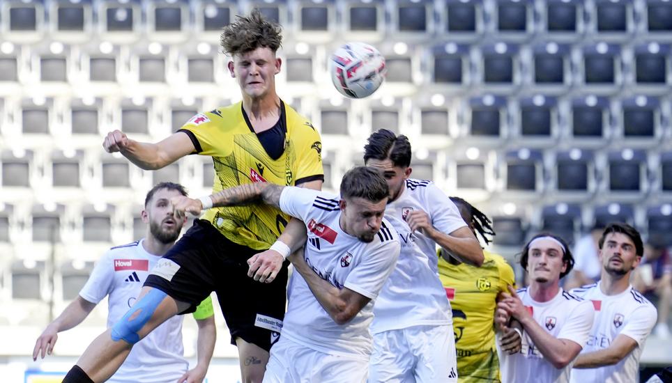 23.05.2026, Schaffhausen, Fussball Promotions League - FC Schaffhausen - FC Grand-Sac; 

(Roger Albrecht/sport-presse)