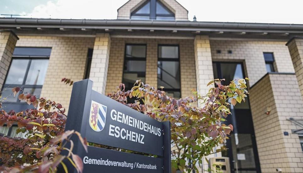 Themenbild Gemeinde Eschenz, Gemeindeverwaltung, am Montag, 14. Oktober 2024. (Melanie Duchene / Schaffhauser Nachrichten)