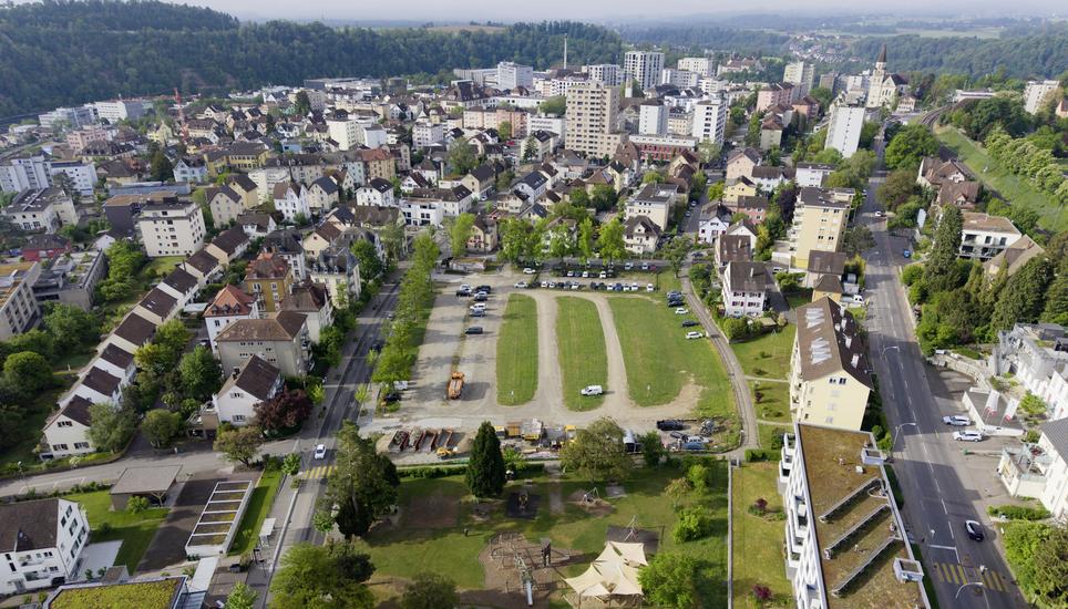 Symbolbilder fï¿ï¾¼r die Berichterstattung ï¿ï¾¼ber die Burgunwiese in Neuhausen. Fotografiert am Mittwoch, 6. Mai 2026 in Neuhausen. (ENYA DALLE FESTE / SCHAFFHAUSER NACHR