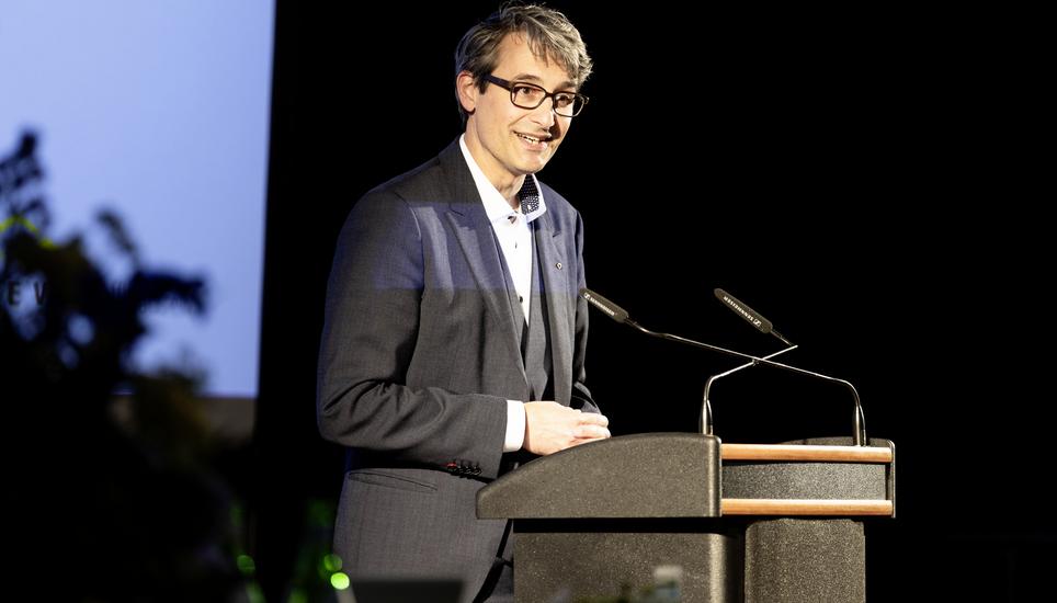 Generalversammlung HEV Schaffhausen, Andreas Gnï¿ï¾¤dinger (neu gewï¿ï¾¤hlter Prï¿ï¾¤sident), Donnerstag, 07.05.2026, Neuhausen am Rheinfall (Roger Hofstetter/Schaffhauser N