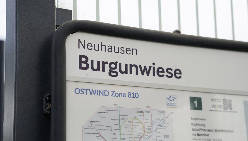Symbolbilder fï¿ï¾¼r die Berichterstattung ï¿ï¾¼ber die Burgunwiese in Neuhausen. Fotografiert am Mittwoch, 6. Mai 2026 in Neuhausen. (ENYA DALLE FESTE / SCHAFFHAUSER NACHR