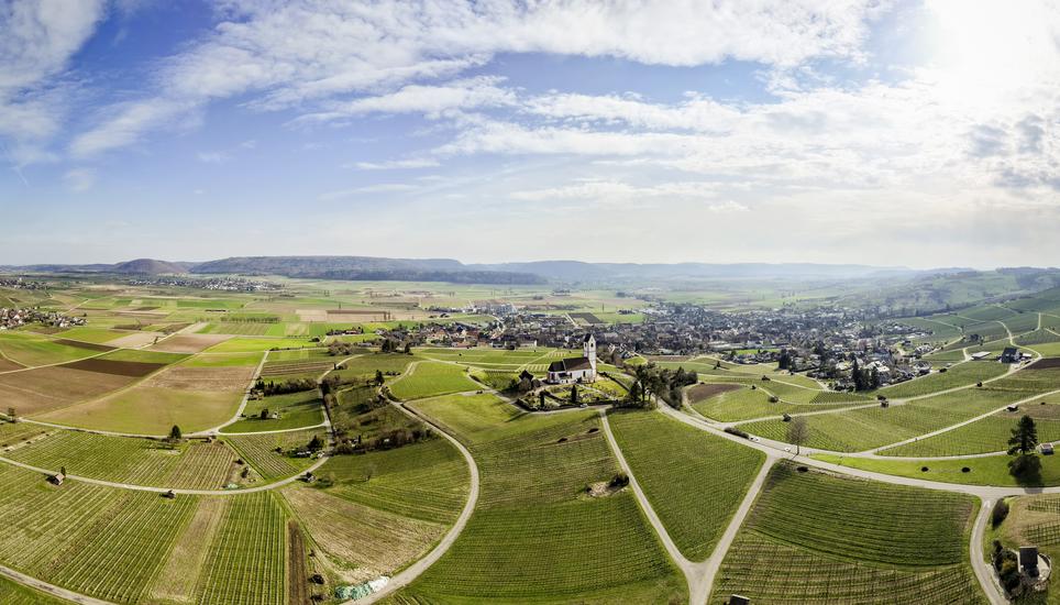 ï¿ï¾bersicht des Klettgaus von Oberhallau aus, fotografiert am Dienstag, 10. Mï¿ï¾¤rz 2026, in Oberhallau. (Roberta Fele / Schaffhauser Nachr