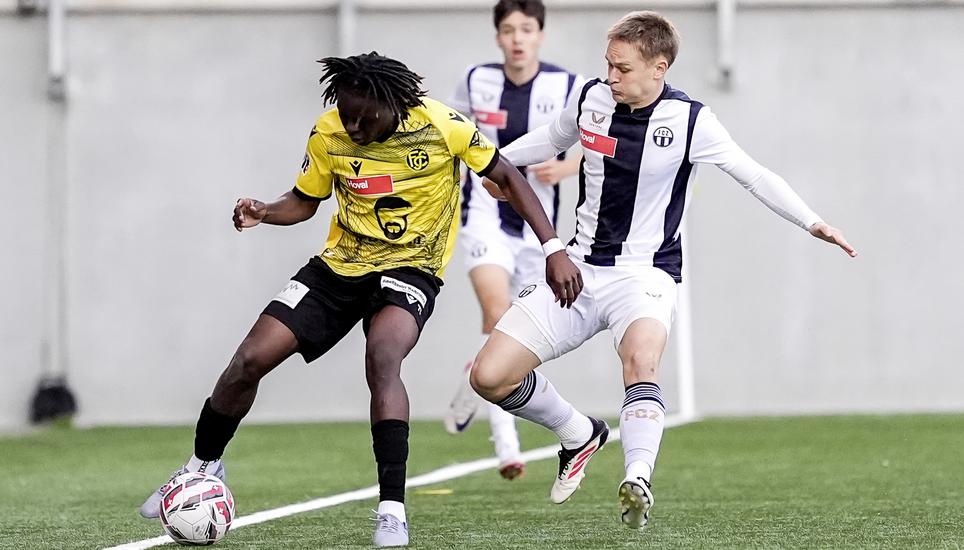 01.10.2025, Schaffhausen, Fussball Promotions League - FC Schaffhausen - FC Zuerich II; 
Brillani Soro (Schaffhausen) 
(Roger Albrecht/sport-presse)