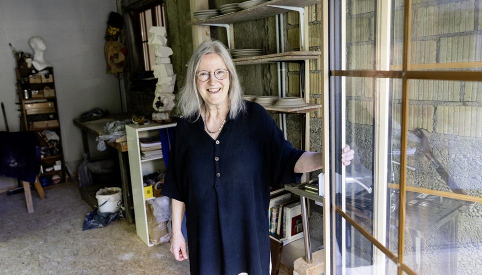 Katharina Werner, Grï¿ï¾¼nderin des Lindenforums in Lohn, das kommende Woche sein 25jï¿ï¾¤hriges Bestehen feiert., Freitag, 29.05.2026 (Roger Hofstetter/Schaffhauser Nachr