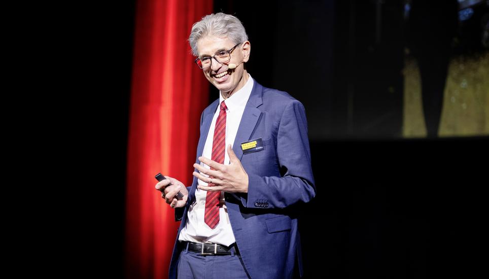 18. Immobilien-Event der Schaffhauser Kantonalbank, Prof. Dr. Donato Scognamiglio (Verwaltungsratsprï¿ï¾¤sident IAZI AG), Donnerstag, 04.06.2026, Schaffhausen (Roger Hofstetter/Schaffhauser Nachricht