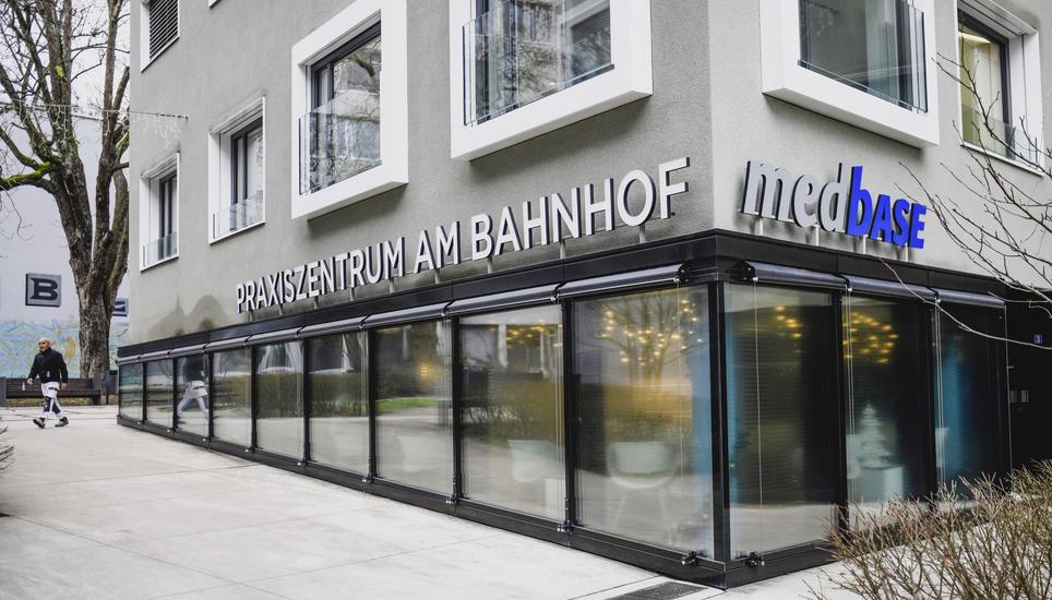 Praxiszentrum am Bahnhof medbase, am Montag, 12. Dezember, 2021. (Melanie Duchene / Schaffhauser Nachrichten)