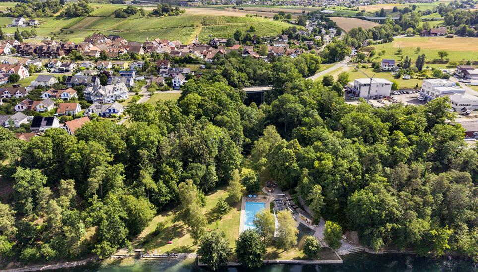 Badi Dachsen, Freitag, 03.07.2026, Dachsen (Roger Hofstetter/Schaffhauser Nachrichten)