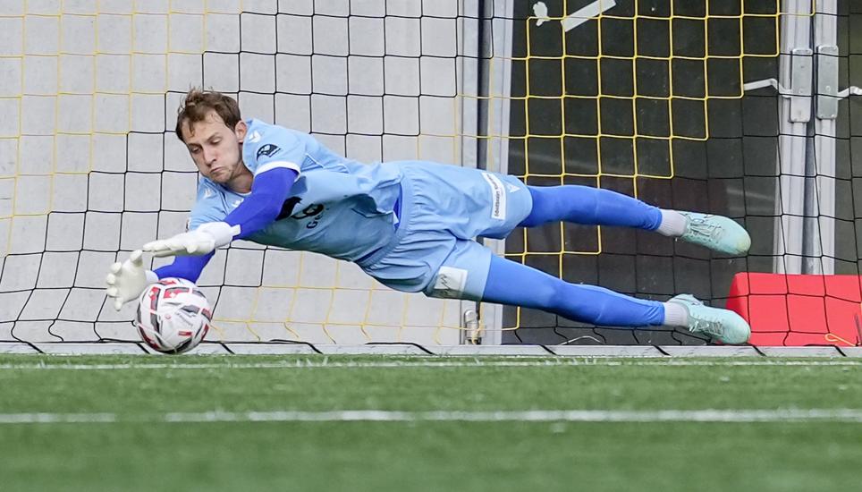 06.09.2025, Schaffhausen, Fussball Promotions League - FC Schaffhausen - SC Bruehl; 
Raphael Radtke (Schaffhausen) 
(Roger Albrecht/sport-presse)