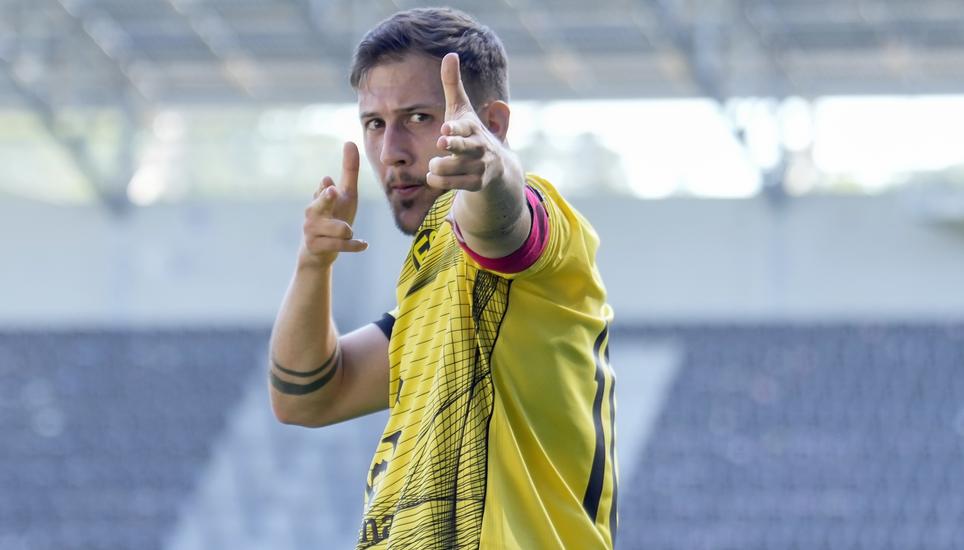 23.05.2026, Schaffhausen, Fussball Promotions League - FC Schaffhausen - FC Grand-Sac; 

(Roger Albrecht/sport-presse)