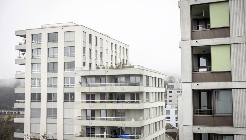 Rungang auf dem SIG Areal mit SIG Chef Michel Rubli, fotografiert am Dienstag, 09. Dezember 2025, in Neuhausen am Rheinfall. (Roberta Fele / Schaffhauser Nachrichten)