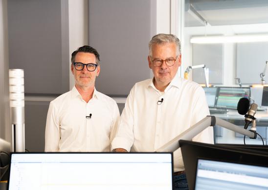 Meinrad Engeler, CEO SH POWER und Thomas Fischer, CEO EKS AG im Energietalk «Um WATT geht’s?»