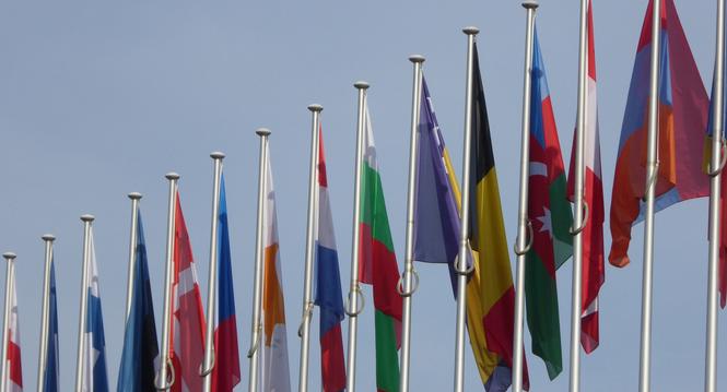 EU Flaggen Flag Europa
