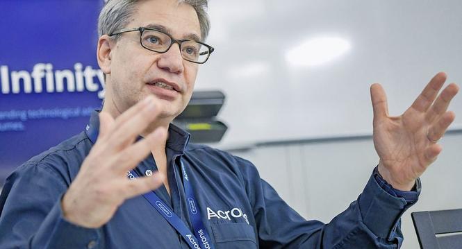 Interview und Portrait mit Ezequiel Steiner, CEO Acronis, am Montag, 26. Februar, 2024 (Melanie Duchene / Schaffhauser Nachrichten)