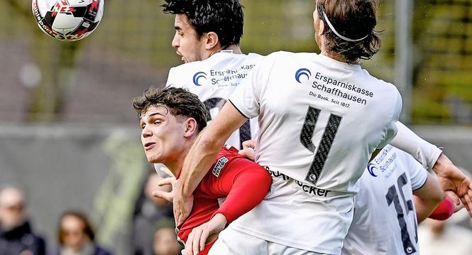16.03.2024, Schaffhausen, 2. Liga inter. - SV Schaffhausen - FC Chur;  (Roger Albrecht/sport-presse)