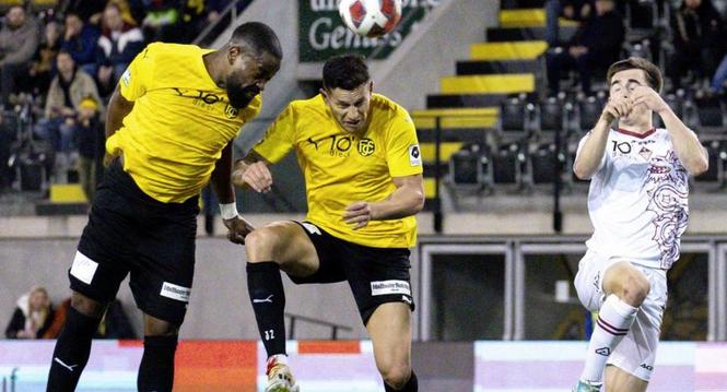 15.03.2024, Schaffhausen, Fussball Challenge League - FC Schaffhausen - AC Bellinzona;  (Roger Albrecht/sport-presse)