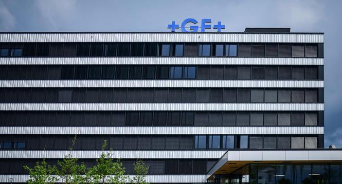 Impressionen der offiziellen Eroeffnung des GF Corporate Center, am Freitag, 23. Juni 2023. (Melanie Duchene / Schaffhauser Nachrichten)