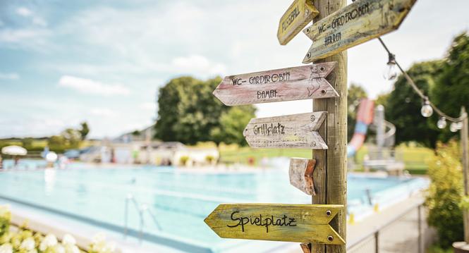 Badi Reportage fï¿ï¾¼r Leben und Genuss, wir schauen uns die Badis und ihr Gastronomie Angebot an, Bild zeigt Badi Neunkirch, am Mittwoch, 23 Juli 2025. (Melanie Duchene / Schaffhauser Nachricht