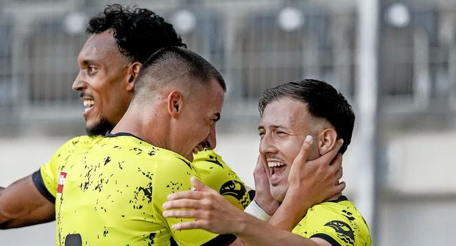 09.08.2025, Schaffhausen, Fussball Promotions League - FC Schaffhausen - FC Cham; 

(Roger Albrecht/sport-presse)