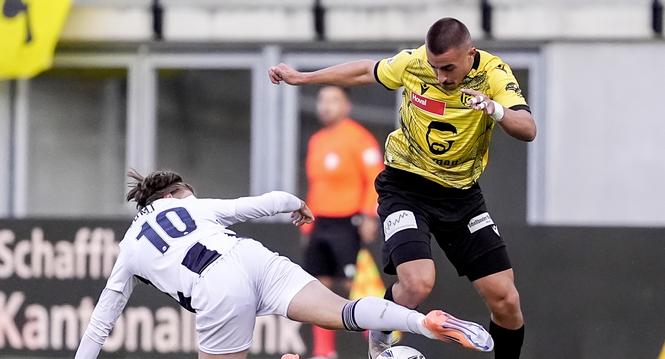 01.10.2025, Schaffhausen, Fussball Promotions League - FC Schaffhausen - FC Zuerich II; 

(Roger Albrecht/sport-presse)