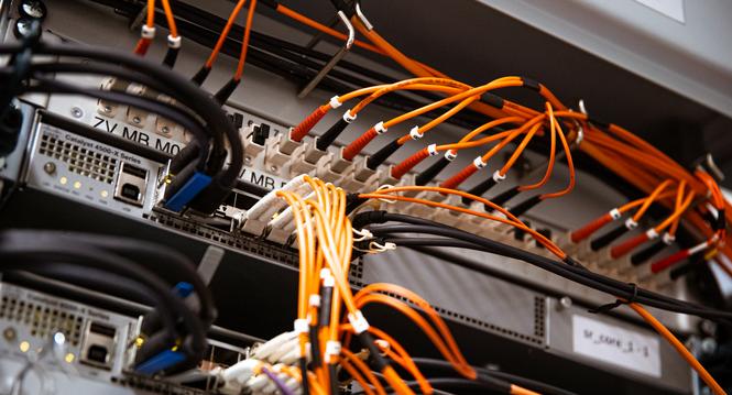 Stromverbrauch in der Energiekrise, Server brauchen sehr viel Strom, fotografiert am Donnertag 10. November 2022, in Schaffhausen. (Roberta Fele / Schaffhauser Nachrichten)