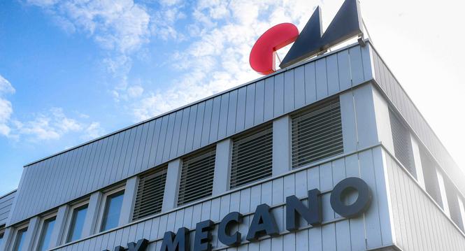 Logo der Firma Phoenix Mecano mit Sitz in Stein am Rhein , am Freitag, 19. Februar, 2021. (Melanie Duchene / Schaffhauser Nachrichten)