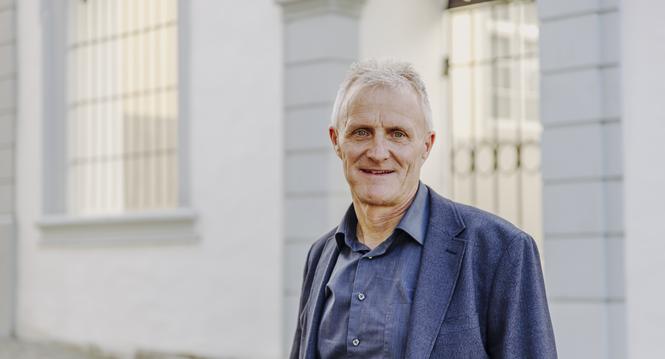 Gemeinderatspraesident Thayngen, fotografiert am Donnerstag, 10. April 2025, in Schaffhausen. (Roberta Fele / Schaffhauser Nachrichten)