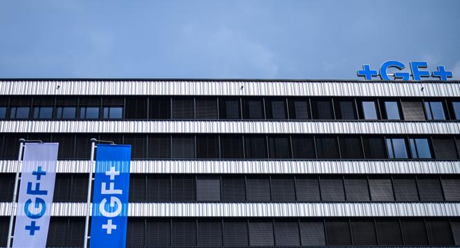 Impressionen der offiziellen Eroeffnung des GF Corporate Center, am Freitag, 23. Juni 2023. (Melanie Duchene / Schaffhauser Nachrichten)