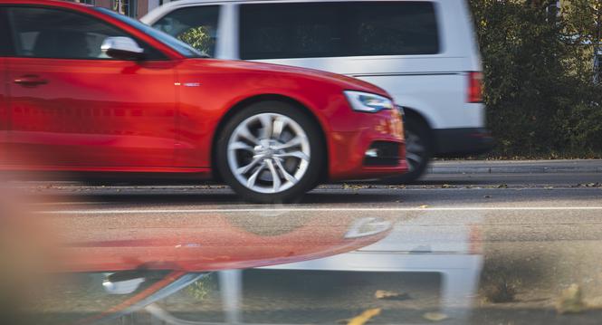 Themenbild: Verkehrslage in der Stadt Schaffhausen, fotografiert am Freitag, 15. November 2024, in Schaffhausen. (Roberta Fele / Schaffhauser Nachrichten)