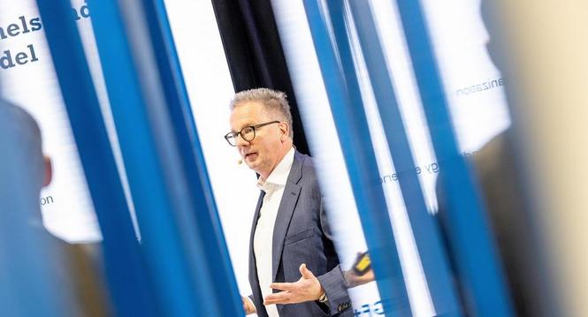 Michael Rauerkus an den Capital Markets Day 2025, fotografiert am Dienstag, 04. November 2025, in Schaffhausen. (Roberta Fele / Schaffhauser Nachrichten)