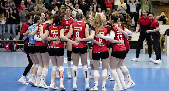 Volleyball, NLA 2025/2026, Playoff-Halbfinals - VC Kanti  â  Sm'Aesch-Pfeffingen, Schaffhausen, 22.03.2026 Â© Reinhard Standke