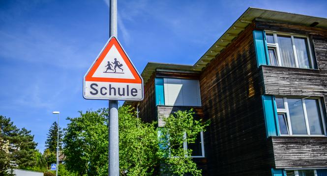 Sonderschule Granatenbaumgut an der Stimmerstrasse, am Donnerstag, 06. Mai 2023. (Melanie Duchene / Schaffhauser Nachrichten)