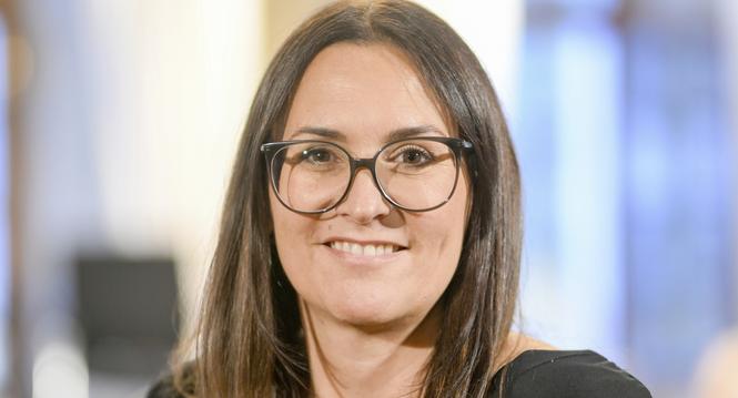 Politik im Saal, die Parteien mit Blick auf die Kantonsrat Wahlen,  Andrea Mï¿ï¾¼ller,  am Dienstag, 10. September 2024. (Melanie Duchene / Schaffhauser Nachricht
