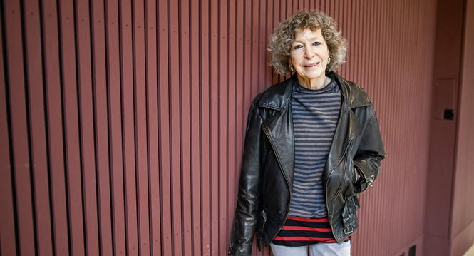 KdW Gerlinde Rauber, sie organisiert offenes Singen im Wagi - Haus, am Montag, 10. Mï¿ï¾¤rz 2025. (Melanie Duchene / Schaffhauser Nachricht