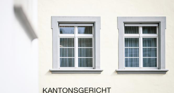 Kantonsgericht auf dem Herrenacker, am Dienstag, 14. September, 2021. (Melanie Duchene / Schaffhauser Nachrichten)