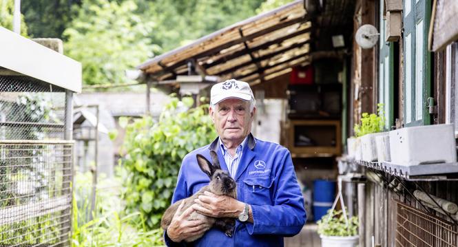 Die Kleintierzuchtanlage beim Rundbuck, fotografiert am Dienstag, 03. Juni 2025, in Neuhausen am Rheinfall. (Roberta Fele / Schaffhauser Nachrichten)