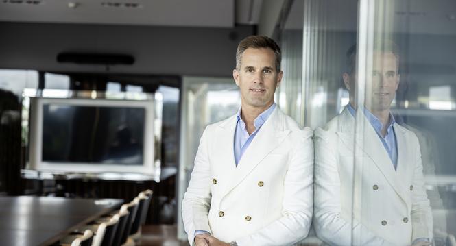 Christoph Grainger, CEO der IWC Schaffhausen, fotografiert am Dienstag, 22. Juli 2025, in Schaffhausen. (Roberta Fele / Schaffhauser Nachrichten)