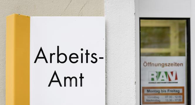 Das regionales Arbeitsvermittlungszentrum, kurz RAV, von aussen, am Dienstag, 9. Juni 2020.  (Melanie Duchene / Schaffhauser Nachrichten)