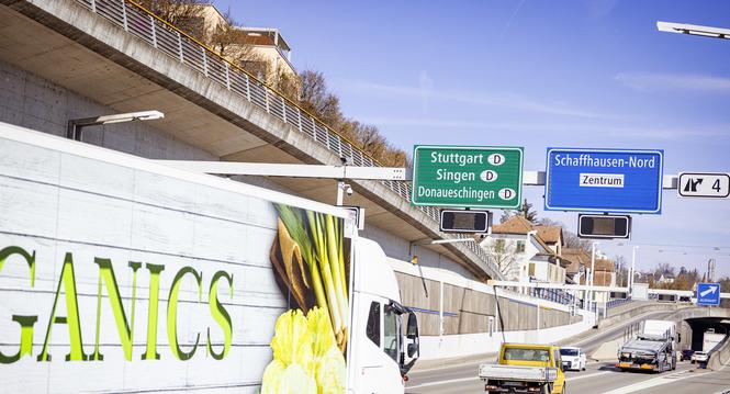 Fï¿ï¾¤senstaubtunnel, fotografiert am Dienstag, 04. Mï¿ï¾¤rz 2025, in Schaffhausen. (Roberta Fele / Schaffhauser Nachr