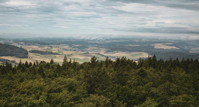 Serie der vier Randentuerme in Schaffhausen, Bild zeigt den Hagenturm in Merishausen, am Donnerstag, 27. Juli 2023. (Melanie Duchene / Schaffhauser Nachrichten)
