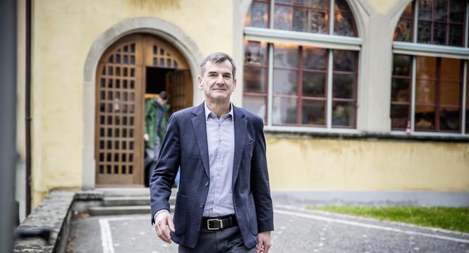 Kantonsrat Markus Fehr, SVP, fotografiert am Montag 18. Dezember 2023, in Schaffhausen. (Roberta Fele / Schaffhauser Nachrichten)