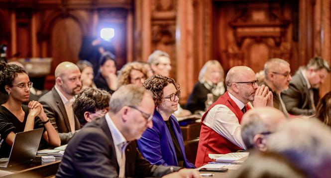 Impressioen aus dem Kantonsratssaal mit dem Kantonsrat, am Montag, 13. Januar 2025. (Melanie Duchene / Schaffhauser Nachrichten)