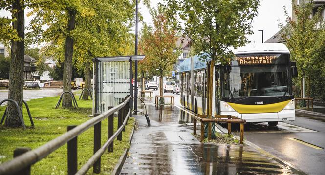 Burgunwiese, fotografiert am Mittwoch 28. September 2022, in Neuhausen. (Roberta Fele / Schaffhauser Nachrichten)